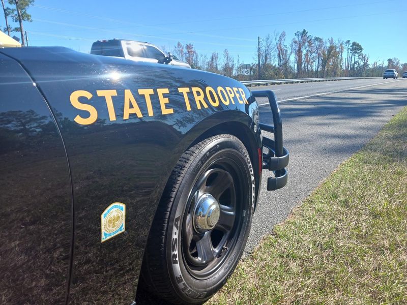 The Florida Highway Patrol responds to a wreck in this undated photo.
