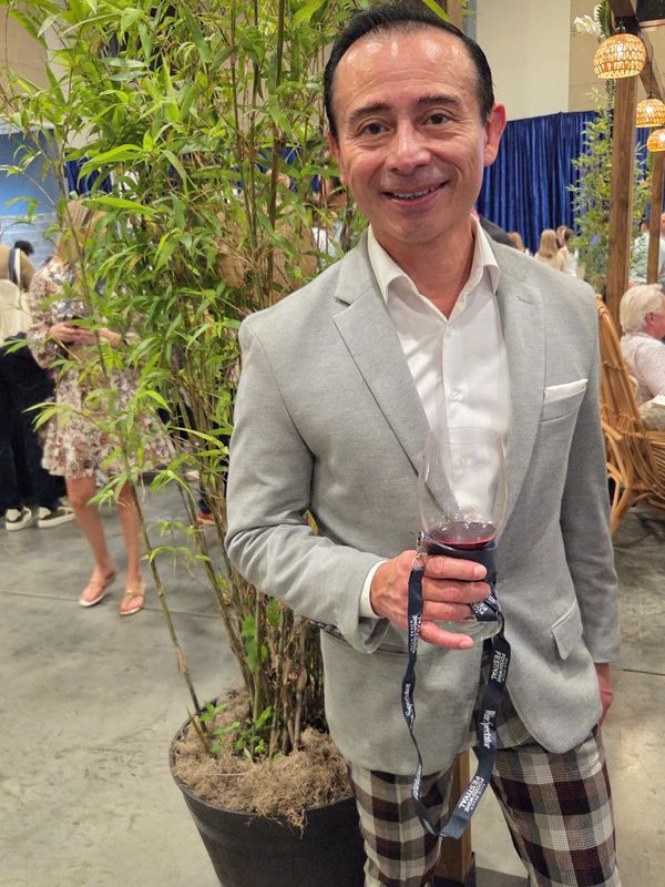 Spotted at the Palm Beach Food & Wine Festival: Master Sommelier Juan Gomez.
