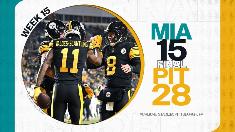 The Dolphins fell apart after halftime in a 28-15 loss to the Steelers.