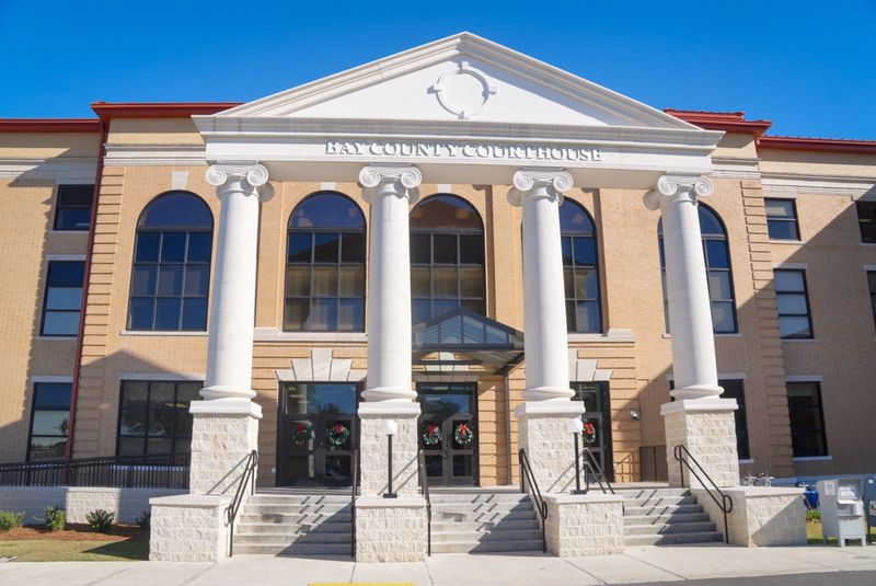 The Bay County Courthouse in Panama City, Florida, pictured on Dec. 15, 2025.