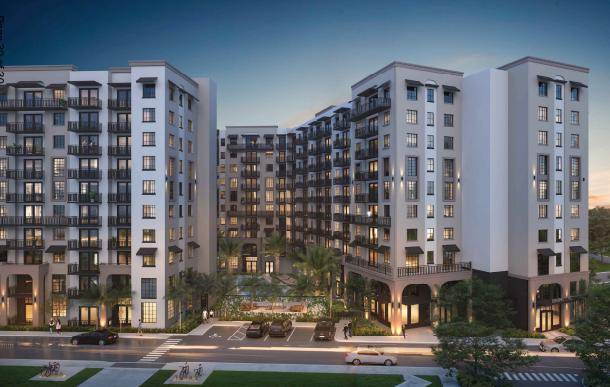 West Palm Beach commissioners have approved a 10-story apartment complex at the District Pointe office site at 1501 Belvedere Road in West Palm Beach.