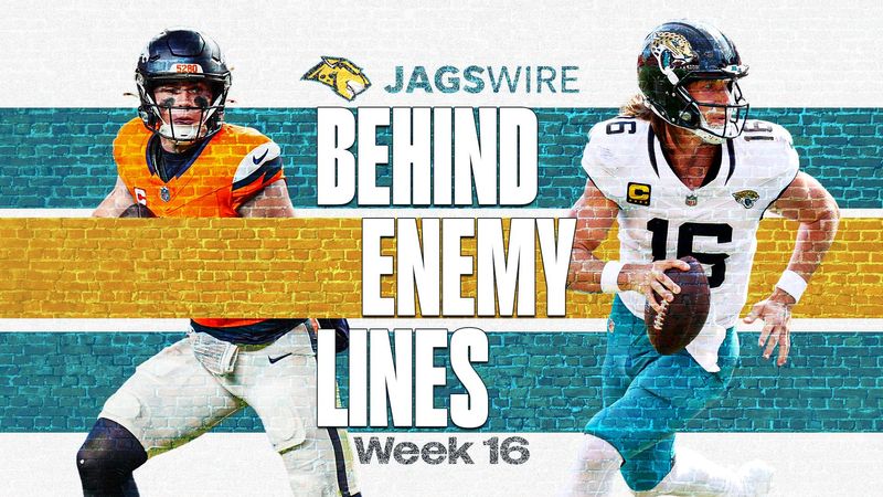 Jaguars vs. Broncos Week 16.
