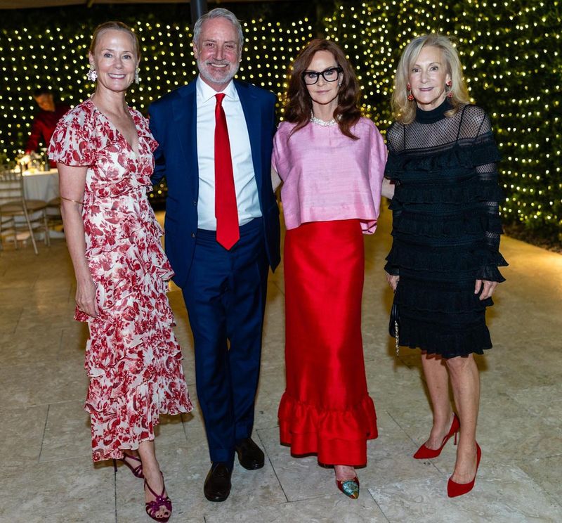 Hilary Dick, Jack Lynch, Wilder Regalbuto and Karen Klopp and are chairing the 2026 Red Sneakers for Oakley dinner dance on Nov. 23 at Club Colette. .