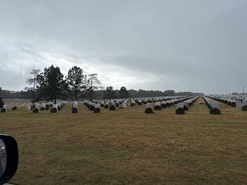 Barrancas National Cemetery near Pensacola