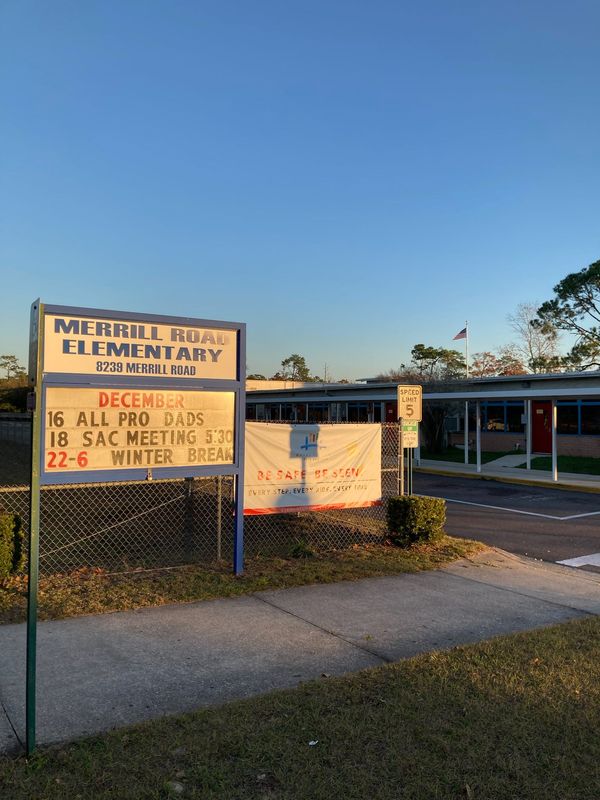 Merrill Road Elementary School in Arlington is among schools where "colocation" of a charter school has been proposed under the state's Schools of Hope law.