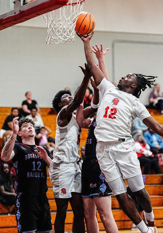 O’Ryan Woolestan of Palm Bay takes a shot during the game against Rockledge January 14, 2026. Craig Bailey/FLORIDA TODAY via USA TODAY NETWORK