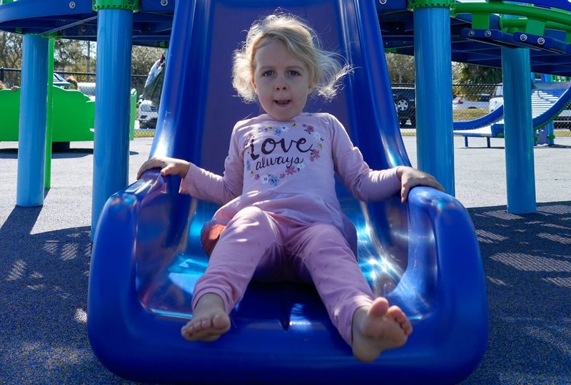 Families visit the Bright Spot Playland at the Jimmy Graves Sports and Community Complex, Jan. 16, 2026, across from Vero Beach High School. The official grand opening and ribbon-cutting ceremony for the complex is on Jan. 22, 2026, at 9:30 a.m. NextEra Energy Foundation, the philanthropic arm of Florida Power & Light Company, invested $500,000 towards the inclusive playground, according to the School District of Indian River County in a news release.