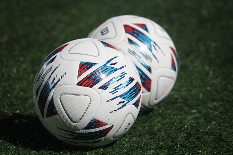 STOCK | Soccer balls are pictured on the sideline during a high school girls soccer game between Ponte Vedra and Bartram Trail in Ponte Vedra Beach, Florida, on Jan. 14, 2026. [Clayton Freeman/Florida Times-Union]