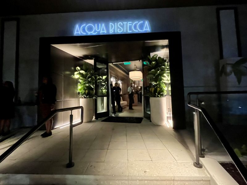 Acqua Bistecca is a chic, new waterfront restaurant in Bonita Springs.