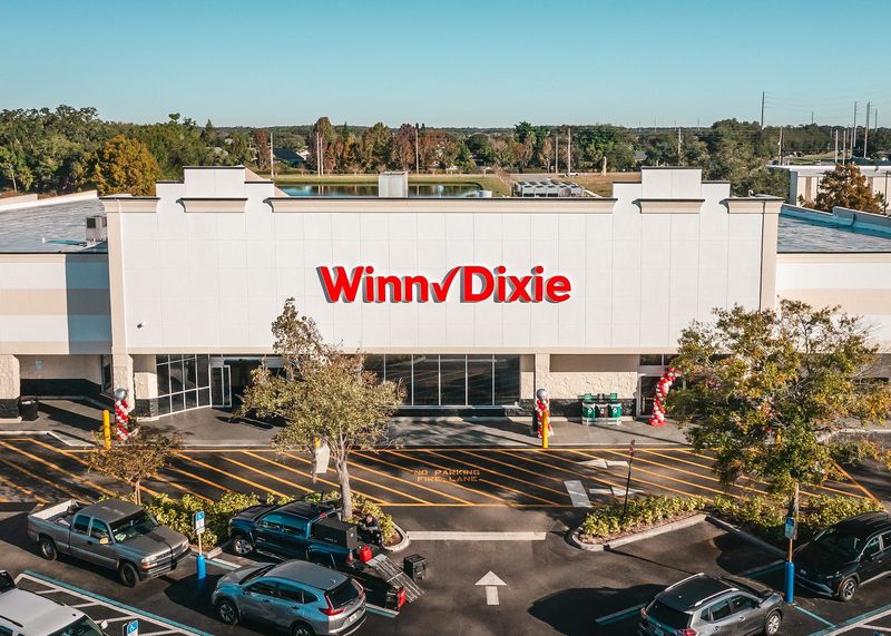Winn-Dixie stores sports a brighter logo and a more community-friendly interior as Southeastern Grocers, now solely known as the Winn-Dixie Company, markets its own Winn-Dixie brand designed to connect with modern shopping.