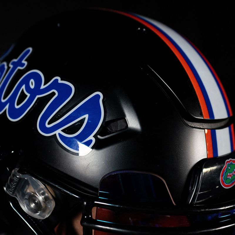 Florida football black helmet