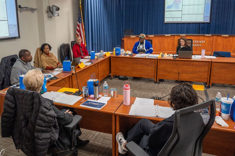 The Leon County Schools Board retreat takes place at Aquilina Howell Center on Monday, Jan. 26, 2026.