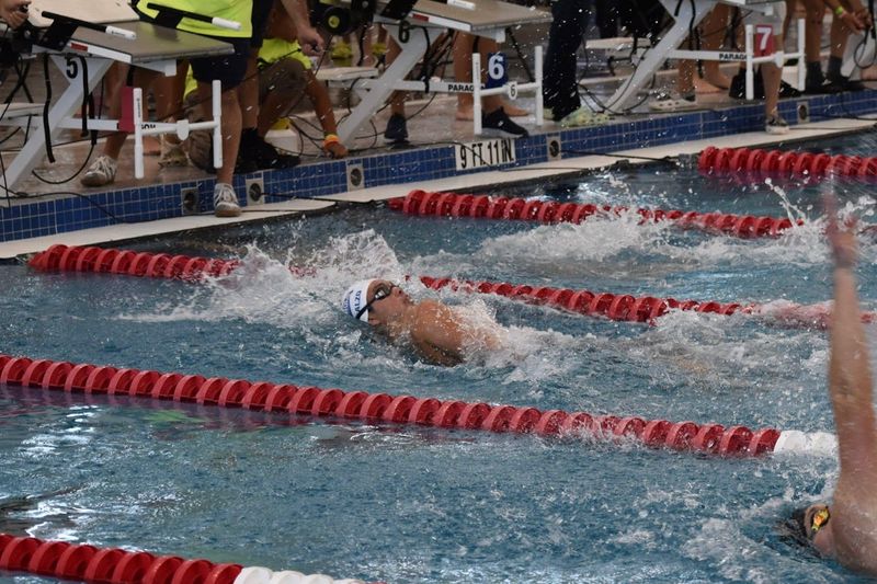 Bay County Boys swimmer of the year, Cullen Descalzo