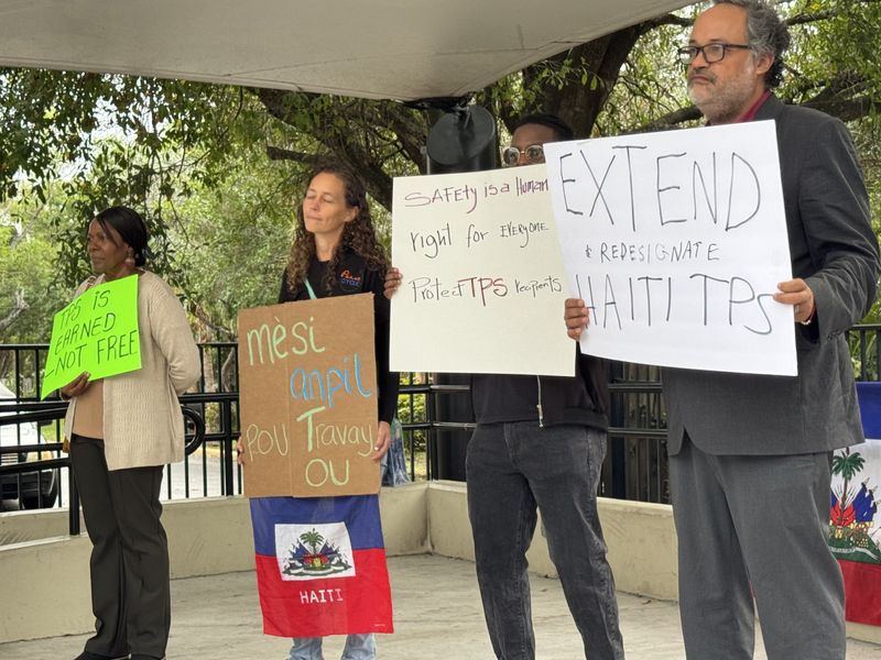 Leaders from Palm Beach County's Haitian community have urged the Trump administration to extend Temporary Protected Status to over 350,000 Haitians living in the United States. The U.S. Supreme Court, however, struck that program down in a recent 6-3 ruling.