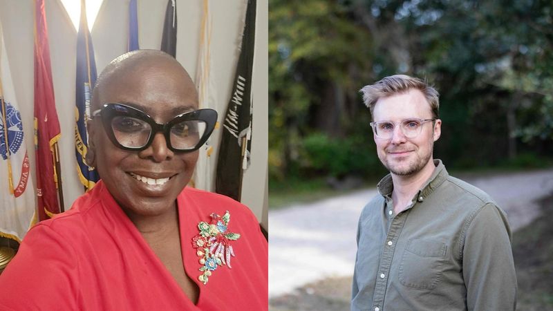 Tiffany Hill and Joe Kalicki are running for City Commission Seat 5.