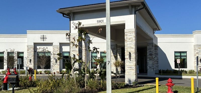 The Clubhouse built by Lennar to serve Palm Greens and Delray Trails opened earlier this month.