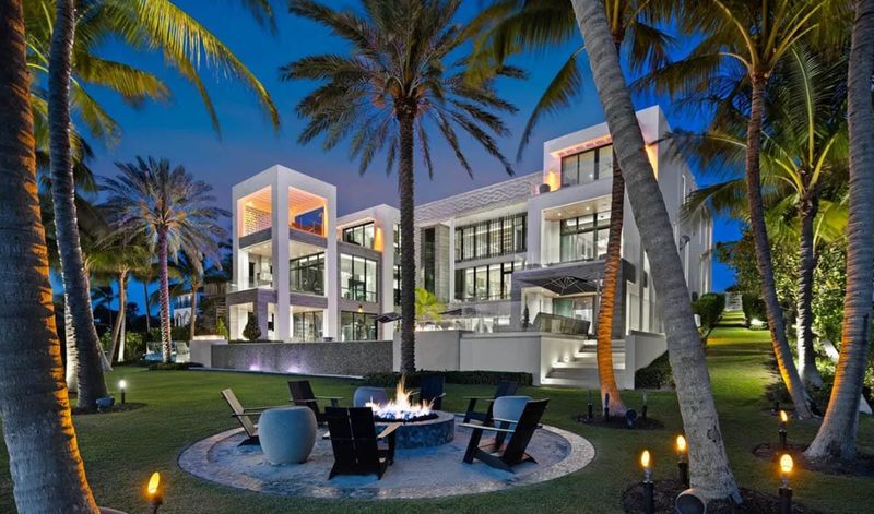 Just sold for a $68.32 million at 1940 S. Ocean Blvd. in Manalapan, a contemporary style mansion was completed as a custom home in 2022. The sold price was reported Feb. 5 in the multiple listing service.