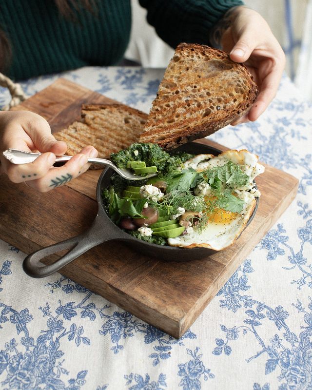 Dishes like the green shakshuka await at the soon-to-open Maman locations in Boca Raton and Delray Beach.