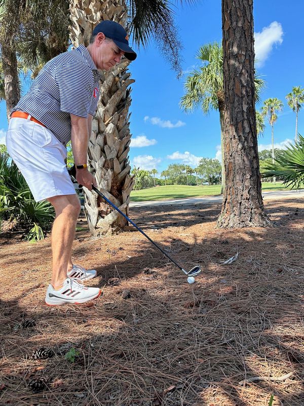 Amateur golfer James Coleman tries to navigate the many pitfalls of PGA National's Champion Course, home to the PGA Tour's Cognizant Classic.