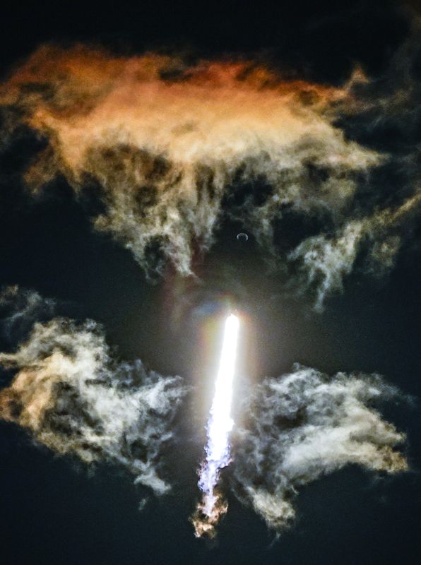 A SpaceX Falcon 9 rocket lifts off from Cape Canaveral Space Force Station February 16, 2026, carrying 29 Starlink satellites. Craig Bailey/FLORIDA TODAY via USA TODAY NETWORK