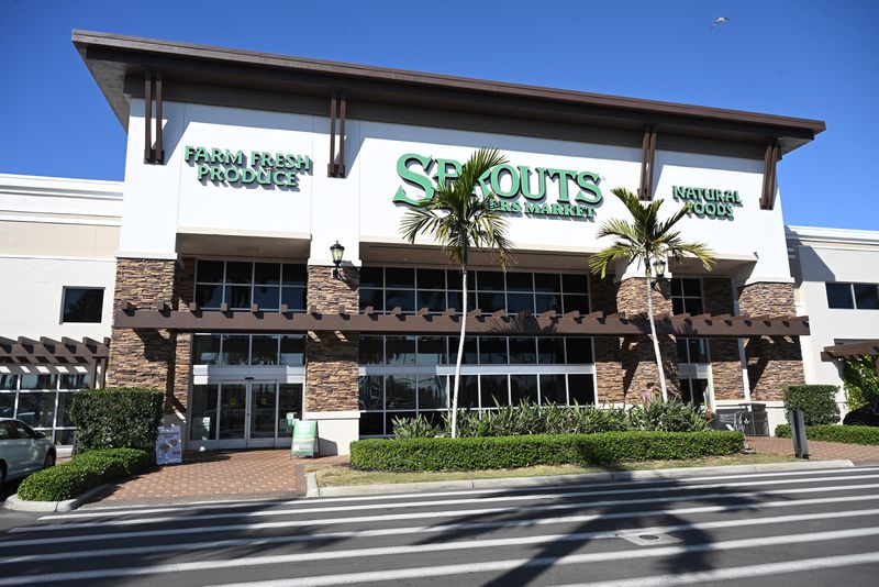This Sprouts Farmers Market, seen here on Feb. 17, 2026, is located at 8330 S. Tamiami Trail, Sarasota, in Pelican Plaza Shopping Center.