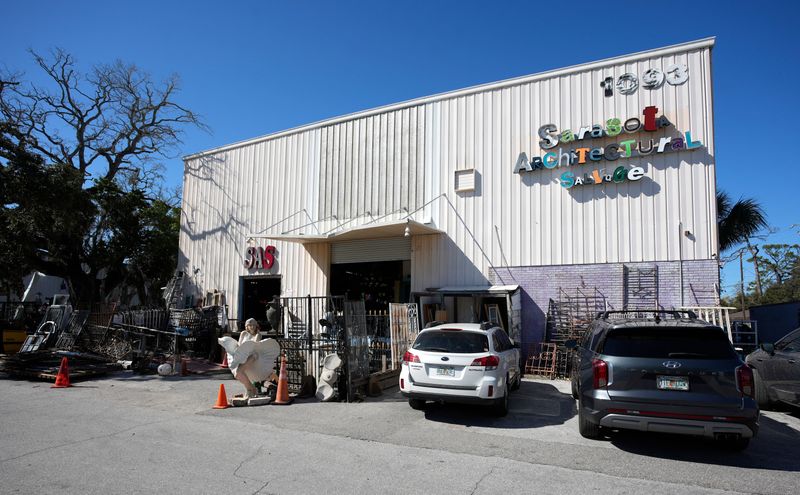 Sarasota Architectural Salvage is closing after 23 years in business. Owner Jesse White is selling the 10,000-square-foot building on 11th St. and Florida Ave. in Sarasota. All inventory is 50% off.