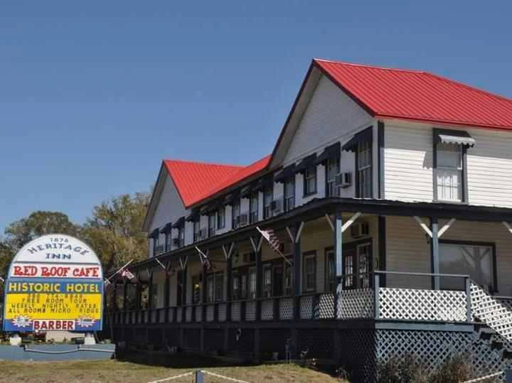Orange City's historic 1876 Heritage Inn remained closed on Wednesday, Feb. 18, a day after a track crashed into it,  displacing 53 residents, including children.