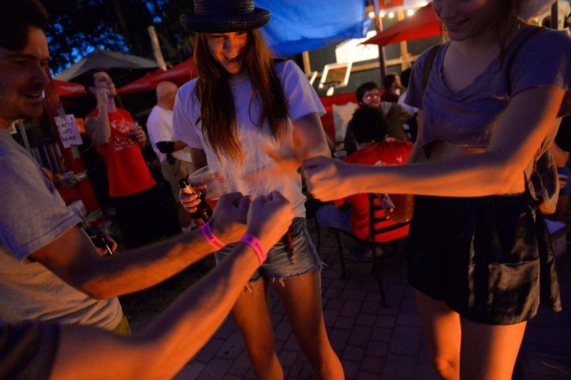 The Cock and Bull hosted the fourth annual Noise Ordinance CD release show in November 2013. A local real estate investor purchased the property at 975 Cattlemen Road and plans to renovate the pub. He will either sell or lease it to a new operator