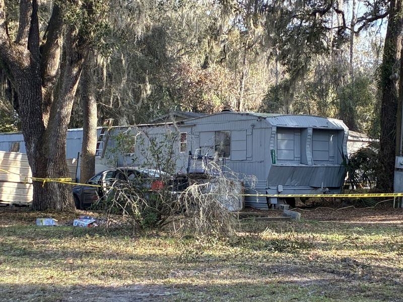 Sheriff's officials said this is the residence where the defendant and the victim lived at the time of the victim's death.