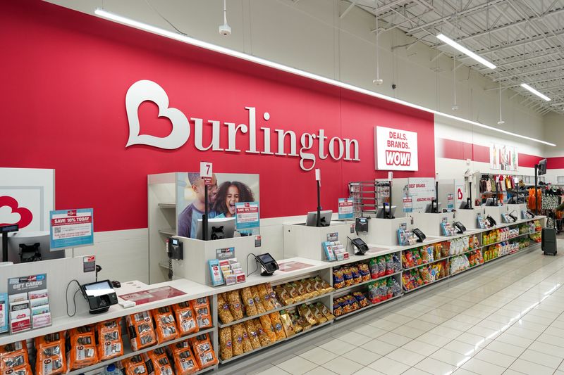 Newer Burlington stores, including a Lady Lake location, feature bolder signage and more spacious aisles.