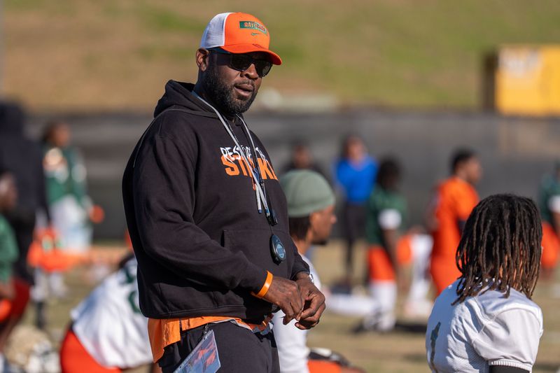The Florida A&M University Rattlers geared up and hit the field for the first spring practice of the season under head coach Quinn Gray on Tuesday, Feb. 24, 2026.