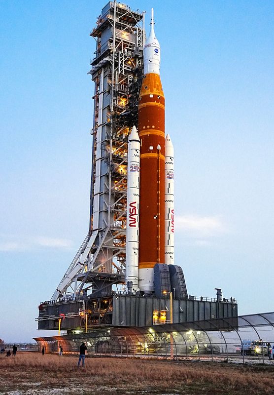 NASA rocket photos ahead of Artemis launch from Kennedy Space Center in ...