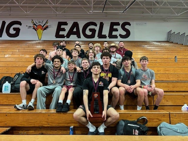 Polk County wrestlers competed at the Class 2A, Region 3 IBT tournament on Feb. 28, 2026, at Brandon High School.