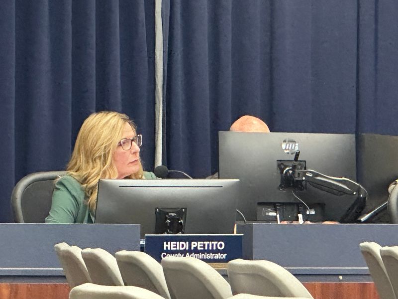 Flagler County Administrador Heidi Petito, Monday, March 2, 2026.