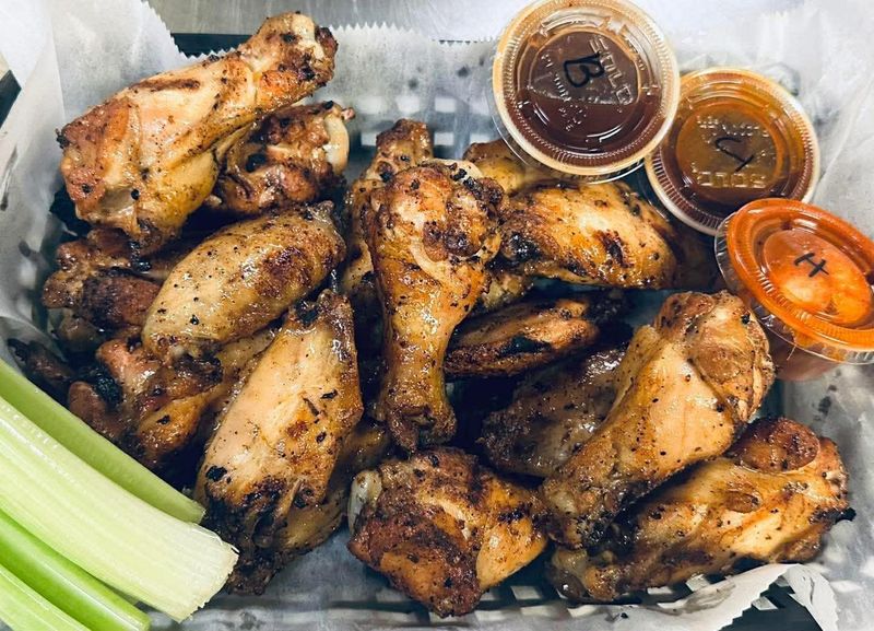 Wings from Broken Barrel Tavern in Palm Bay.