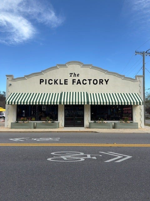 The Pickle Factory, a specialty retail concept celebrating all things pickled, flavorful, and fun, opens in St. Augustine at 239 San Marcos Avenue.