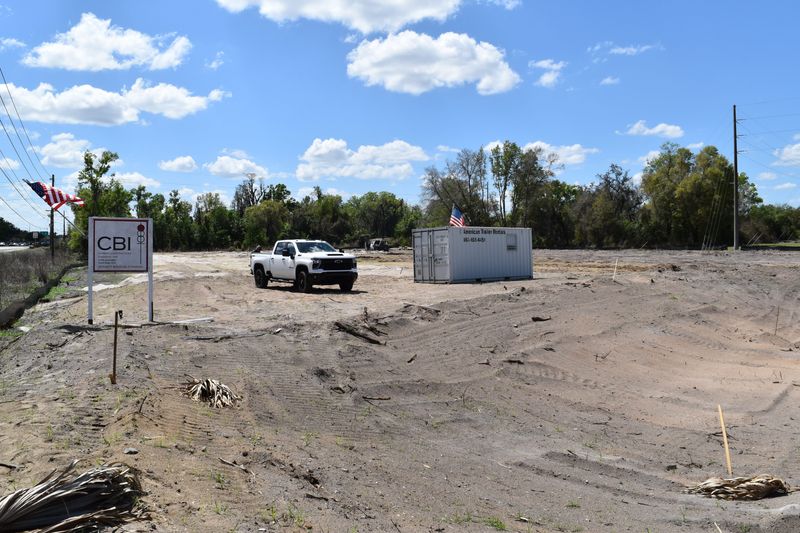 The site of the new Culver's coming to Bartow in late summer 2026, at 1395 N. Holland Parkway. Photo taken March 11, 2026.