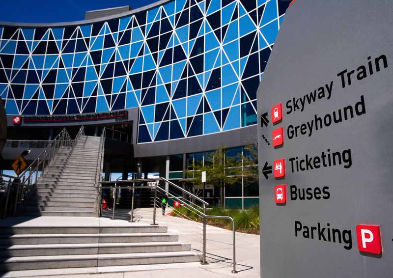 The Jacksonville Transportation Authority transit center is a hub for riders and the headquarters building for JTA.
