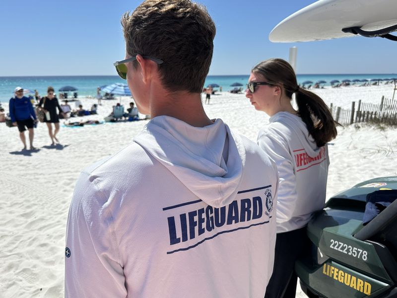 Destin lifeguards are on the beach to educate, advise, and respond. They will be manning the beaches from 8:30 a.m. until 6:30 p.m.