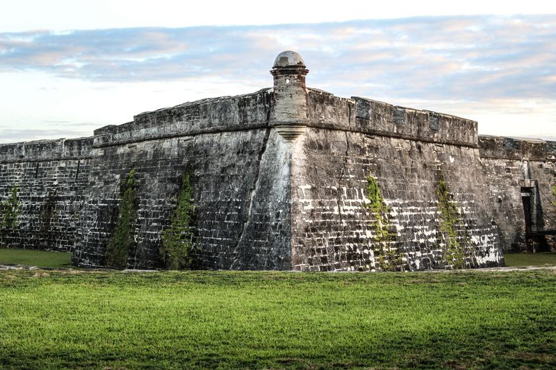 The Castillo de San Marcos National Monument in St. Augustine.
