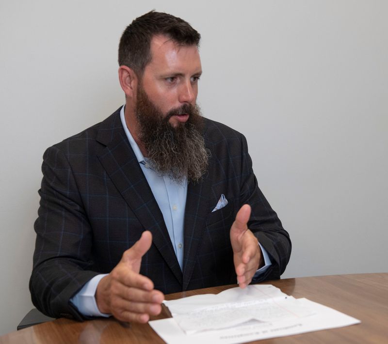 Former Marine Robert Allen, a Santa Rosa County Veteran’s Court graduate, talks about how the program helped him get back on track during the year-long process.