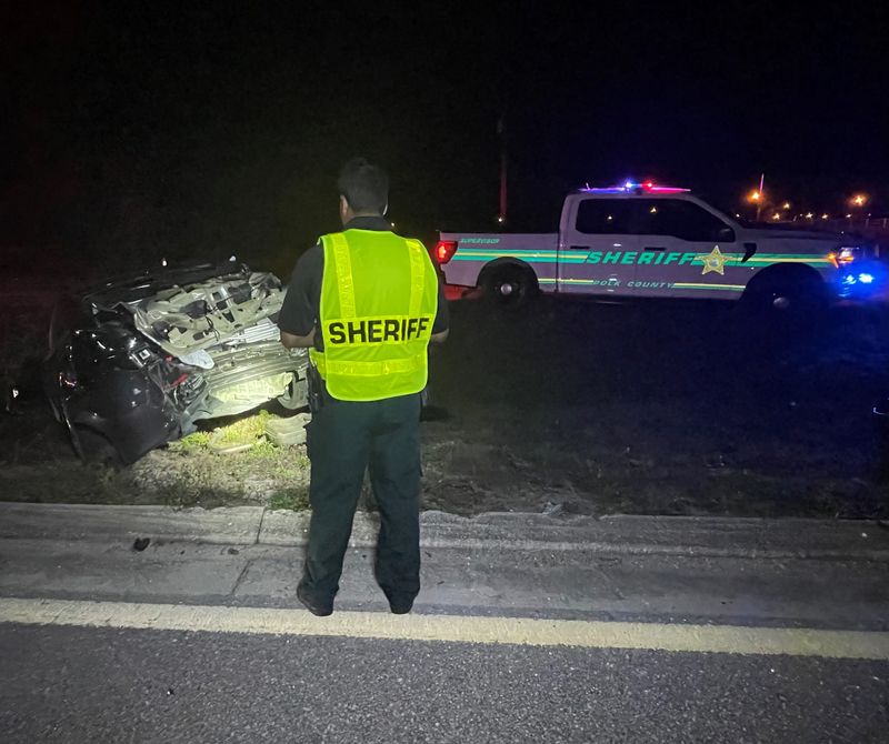 Hunter Wright, 18, died in a crash on U.S. 27 in Lake Wales, the Polk County Sheriff's Office said.