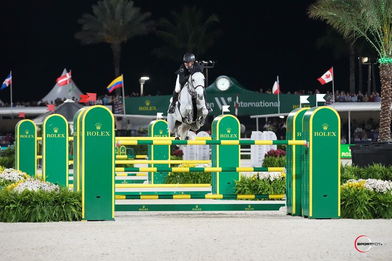Kent Farrington and Greya won the $1 million Rolex U.S. Equestrian Open CSI5 Grand Prix on March 28 at Wellington International.