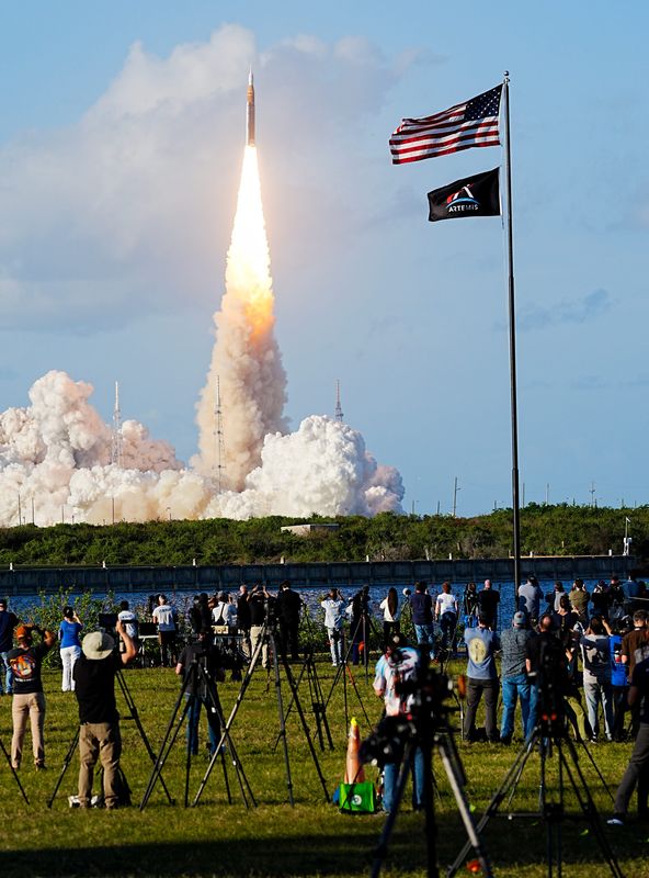 Artemis II and it’s crew of four lift off from Kennedy Space Center April 1, 2026 on a 10-day mission around the Moon and back. Craig Bailey, FLORIDA TODAY via USA TODAY NETWORK