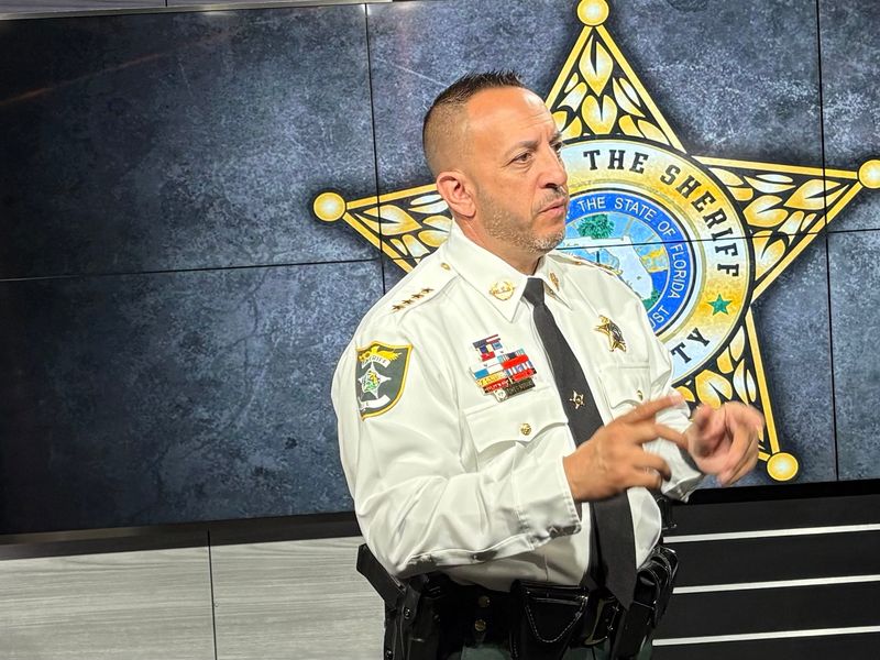 Lee County Sheriff Carmine Marceno on Thursday, April 2, 2026, announced the arrest of Cody Garcia, 32, accused of neglecting her friend's child.