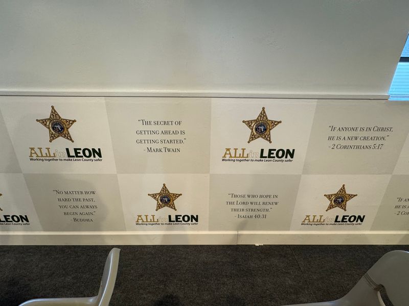 The Leon County Sheriff's Office held a ribbon cutting ceremony for their new and first ever multi-faith chapel at their detention facility, April 2.