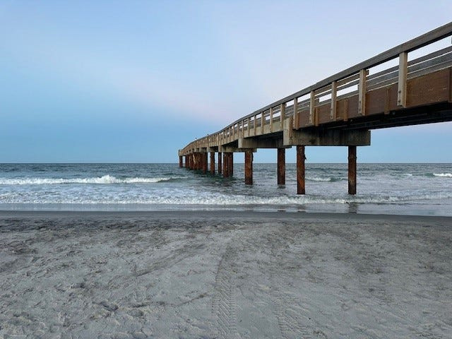 St. Johns County Beach Fishing Pier