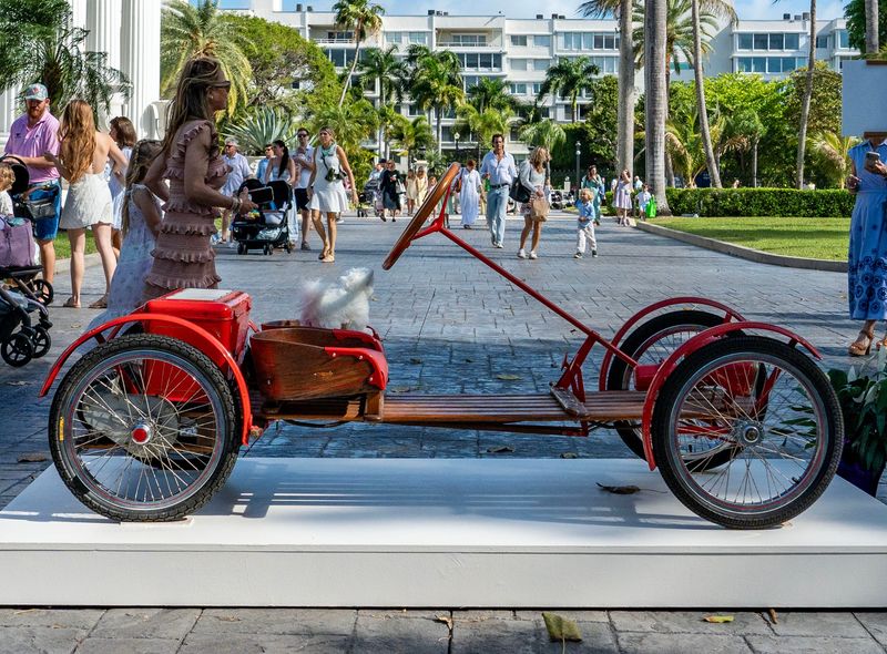 The Flagler Museum has received a rare and historically significant "Red Bug" automobile, donated by Palm Beach resident Diana S. Wister and her family.