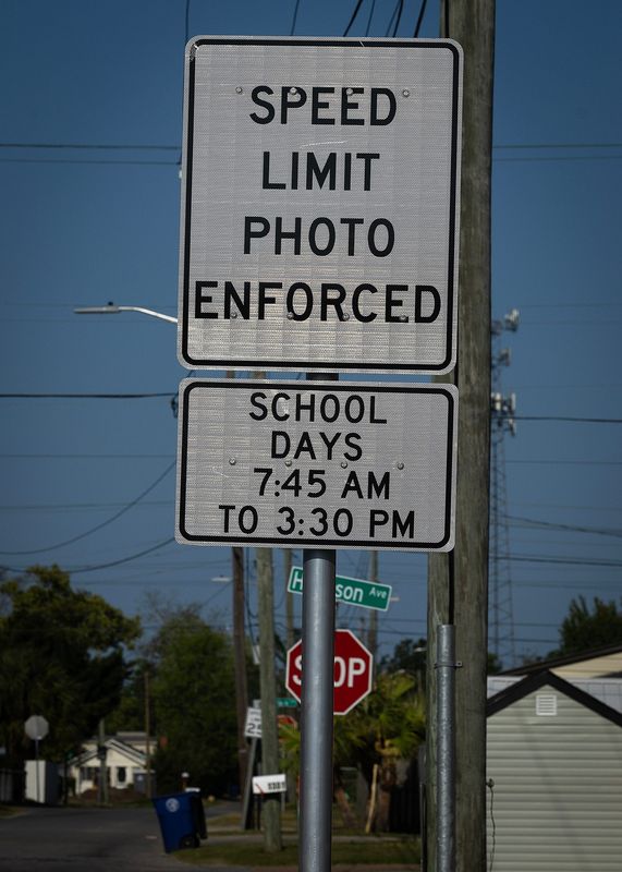 Speed detection systems outside two local schools will no longer be active starting Aug. 10.