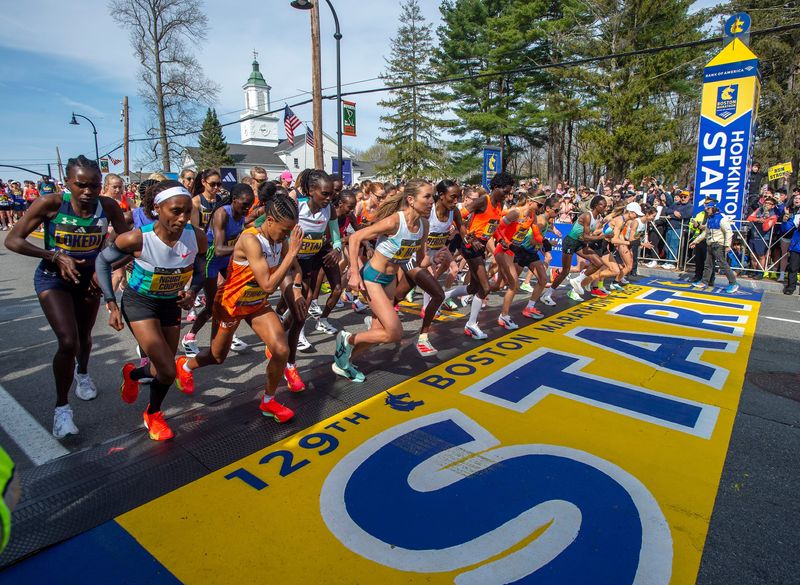 The 130th Boston Marathon will include nearly 25,000 runners Monday.